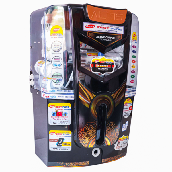 Altis RO Water Purifier | 9-Stage Purification | 13L Storage | UV & Alkaline | Aqua Zest Pure - Image 2
