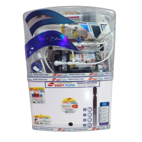 DELUX MINI RO Water Purifier | Compact & Energy-Efficient | Mineral Retention | Aqua Zest Pure